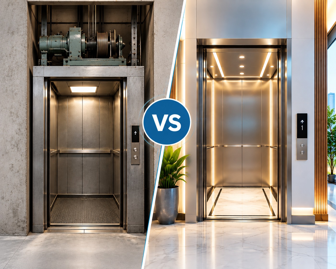 Modern vs traditional